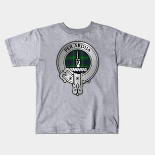 Clan MacIntyre Crest & Tartan Kids T-Shirt